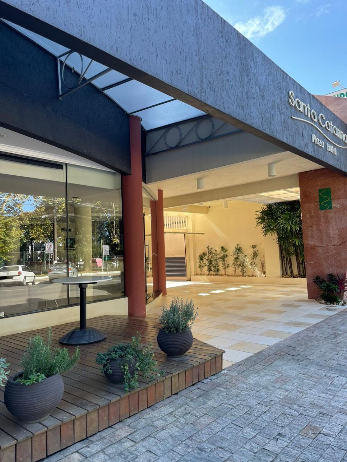 Santa Catarina Plaza Hotel Canoinhas Exterior photo